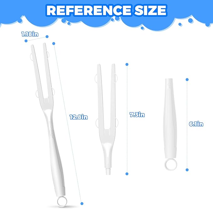 5PCS Duster Refills Folding Handles Set Compatible with Swiffer Dusters,Disposable Static Dust Removal Brush Handle for Dusting Electronics,Furniture,Blinds,Ceiling Fans (5, White)