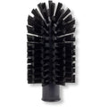 SPARTA Industrial Tank Brush Head Pipe Brush Head, Drain Brush with 3/4" Thread Hole (Handle Not Included) for Commercial Use, Plastic, 3 x 5.9 Inches, Black