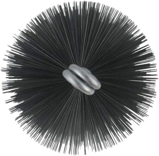 Trash Chute Door Supply Round Furnace Boiler Tube Brush Head Double Spiral with Loop (Wire, 1.75 Inch Diameter for 2 Inch Tubes)