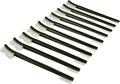 SE 10-Piece Double-Ended Gun Cleaning Brush Set, Gun Cleaning Supplies Kit, 7-inch Nylon Bristle Brushes, Plastic Handle - 7615NB10PCS