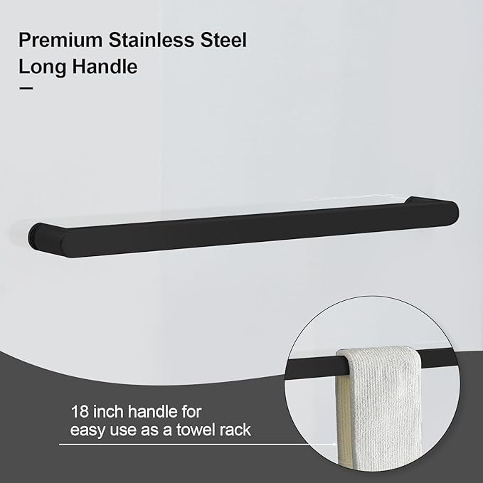 Double Sliding Shower Door, 60" W x 74" H Framed Glass Shower Door with 5/16"(8mm) Clear Tempered Explosion-Proof Film Glass, 18 inch Stainless Steel Handle, Matte Black