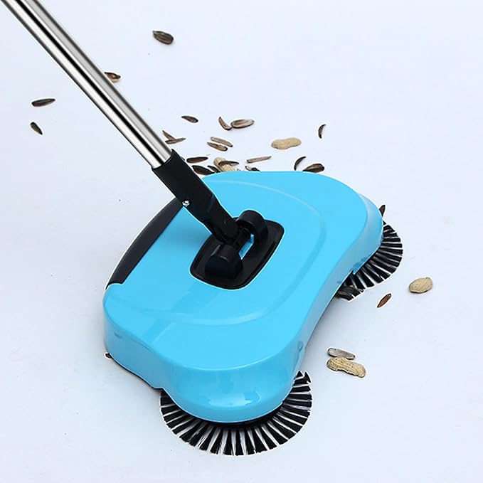 Hand Push Floor Sweeperr - Carpet Sweeperr Cleaner, Non Electric Vacuum Broom,Adjustable Handle Sweeperr, Floor Cleaning Tools, Manual Push Sweeperr, Indoor and Outdoor Sweeping Brush for Home