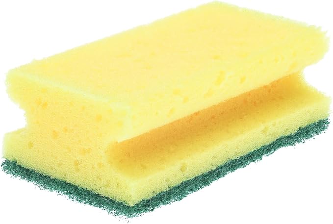 Sorbo Extra Large Scouring Sponges, Extra Strong Cleaning sponges for deep Cleaning, Pack of 2 Long Lasting sponges with Easy Grip Shape for Comfort When in use