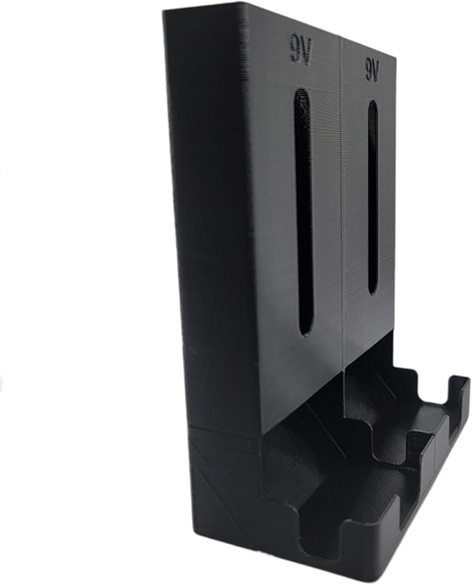9V battery storage case holder box dispenser