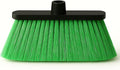 ALMA Apple Green 14" Soft Sweep Broom Head – Lightweight Flagged Bristles – 7/8" Universal Thread – Recycled PP(Apple-Green, ALMA)