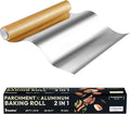 Katbite Aluminum Foil Roll - 12in x 60ft, 60 Sq.Ft, Heavy Duty Non-Stick Roll With Portable Cutter