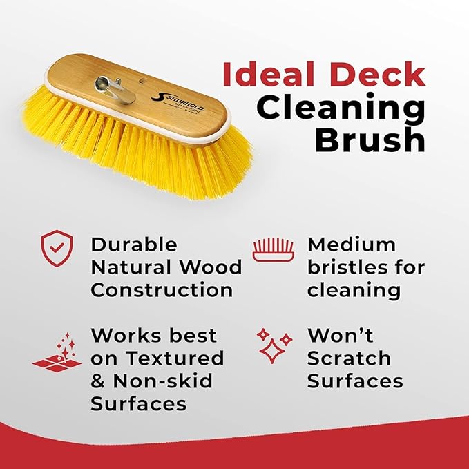 SHURHOLD Classic 10" Deck Brush