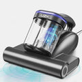 Bed Vacuum Cleaner Mattress Vacuum Cleaner,16Kpa Powerful Handheld Vacuums with UV-C Light & Double Dust Cup & High Heating & Ultrasonic & Anion for Bed Sofa(Dark Purple)