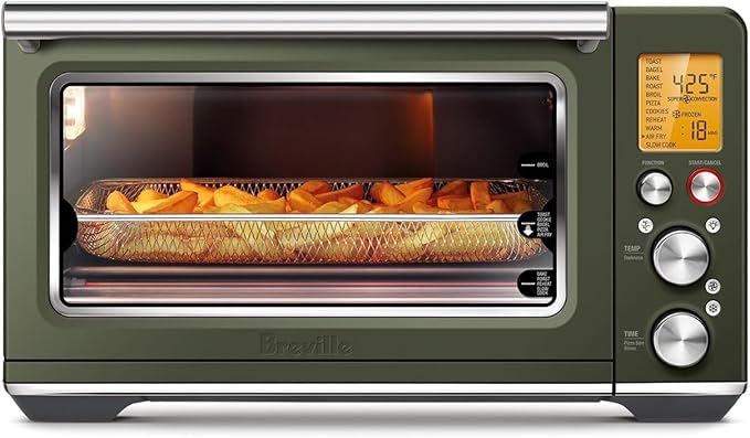 Breville BOV860OLT Smart Oven Air Fryer and Convection Oven, Olive Tapenade