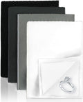 CLWBO 4PCS Silver Polishing Cloth, Jewelry Cleaning Cloth 10'' x 12'', Silver Cleaning Cloth Keeps Jewelry Clean and Shiny, Jewelry Polishing Cloth for Gold, Silver, and Platinum Jewelr