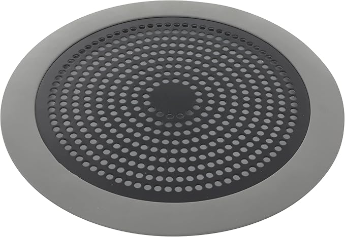 Danco 11085 Shower Drain Strainer, 5-3/4 inch, Matte Black