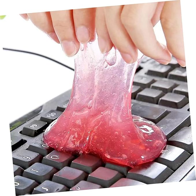 ARTIBETTER 20pcs Keyboard Cleaning Gel for Electronics Dust Removal Gel for Computers and Car Detailing Easy Use Dust for Laptop and Office Use