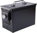 Ammo Can&Ammo Box, Fireproof & Waterproof Metal Storage Box - Perfect for Ammo, Lithium Batteries & RC Car Batteries