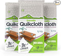Quikcloth® Everyday Clean – Plant-Based, Gentle, Plastic-Free Cleaning Wipes for Home & Kitchen - Safe on Hands and Surfaces (1 Count (3 Packs of 30))
