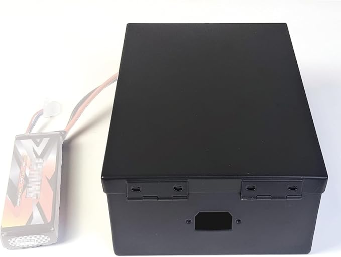 Lithium & Lead-Acid Battery Storage Box/Lipo Charging Box, Stainless Steel Material, Explosion-Proof, Fire-Resistant & Charging Safety Protection
