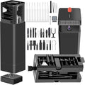 Cell Phone Cleaning Kit, iPhone Cleaning Kit for Charging Port Cleaner Keyboard Cleaning Kit for Airpods/Android/USB C/Earbuds/Laptop/iPad/Camera Lens with Stylus Pen (Black Brush Refill)
