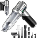 HONEYEYEAR Handheld Vacuum Cleaner, 16000Pa Car Vacuum Cleaner Cordless, 4-in-1 Powerful Car Hoover, 80000 RPM Brushless Motor, 30 Min Runtime, 3 Speed, USB-C Charging, for Home Pet Hair Cleaning