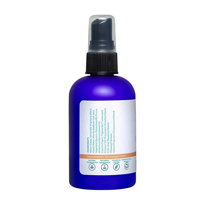 PRISTINE Toilet Paper Spray - As Seen on Shark Tank, More Natural Personal Cleansing Wipes & Flushable Wet Wipes Alternative, Spray Toilet Paper to Create Flushable Wipe, Coconut Amber, 4 fl oz