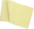 Sunshine Polishing Cloth 10 Pack – Soft Yellow Cloth Cleans Jewelry, Gold, Silver, Brass, Copper and Metals – Leaves A Long-Lasting Luster, No Scratching, Non-Abrasive – 7.5 x 5 Inches