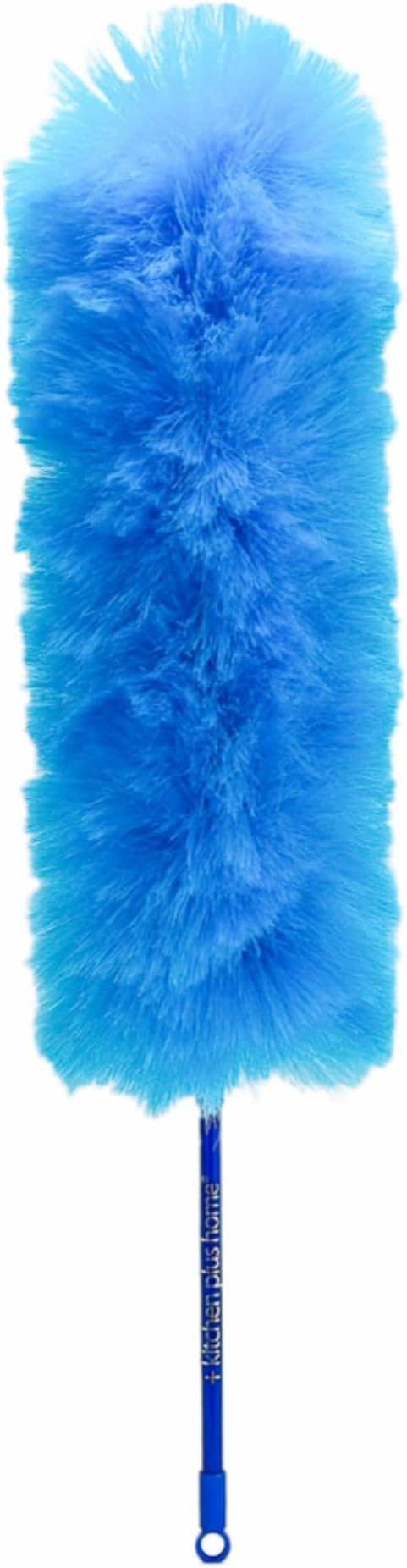 Kitchen + Home Large Static Duster - 27" Inch Electrostatic Feather Duster attracts dust Like a Magnet! - Sapphire