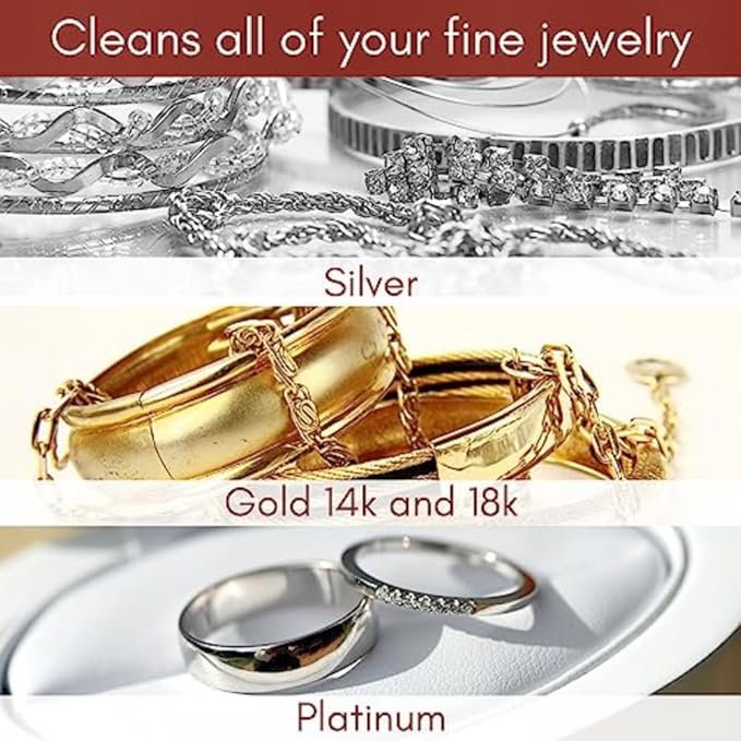 Pro Size Polishing Cloth Set of 2 Large Cleaning Cloths Pure Cotton Made in USA for Gold Silver and Platinum Jewelry Coins Watch, Silverware 11 x 14 inches each Tarnish Remover Keeps Jewelry Shining