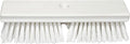 SPARTA Plastic Floor Scrub Brush, Brush Head Only, Deck Brush with ACME Standard Thread Fitting for Deck, Industrial Kitchens, and Hospitals, 10 Inches, White