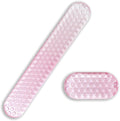 Ergonomic Gel Keyboard and Mouse Wrist Rest Set – Light Pink Wrist Rest for Computer Keyboard 75% 80%, Comfort & Support for Typing and Gaming