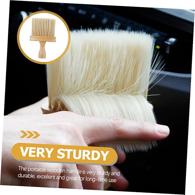 Car Air Vent Cleaning Brush 2pcs Set Soft Bristle Car Interior Duster for Auto Vent and Dashboard Detail Automotive Detailing Tool