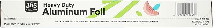 365 by Whole Foods Market, Heavy Duty Aluminum Foil, 50 Sq Ft