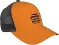 Brooms are for Amateurs Halloween Baseball Cap with Curved Brim and Mesh Outdoor Sun Protection & Breathability Casual Trucker Hat Well-Built and Well-Proportioned Black