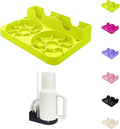 Water Bottle Drying Rack, Silicone Tumbler Drying Rack, Baby Bottle Dryer Holder, Cup Dryer for 20/30/40 oz, Mugs, Glasses(Yellow, 2 in 1)