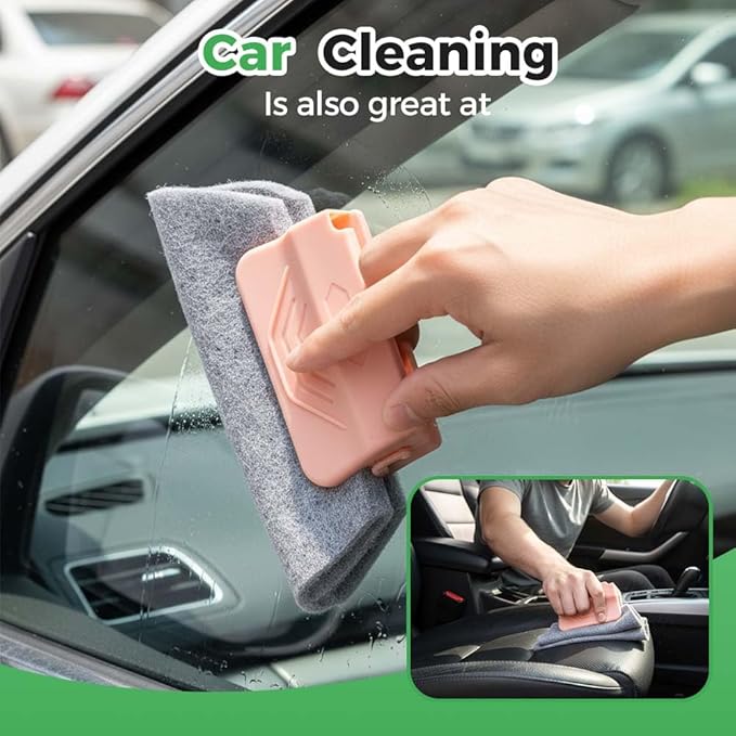 Magic Window Track Cleaner, 2026 New Window Groove Cleaning Brush, Handheld Window Track Cleaning Tools for Window lides Gaps, Sliding Door Track, Tile Lines Shutter Car Vents (Mix*3)