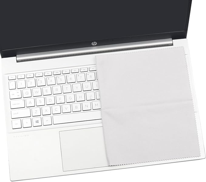 2 Pack 15"-17.3" Laptop Microfiber Liner Cleaning Cloth,Cleaning Screen Dust,Laptop Keyboard Protector Compatible with Dell/HP/Acer/ASUS/Lenovo/Samsung/LG etc