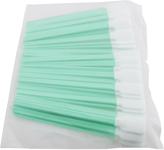 DGZZI 50PCS Dual Layer Polyester Tip Cleaning Sticks Dust Free Clean Cloth Swab Wipes for Inkjet Printers Optical Instruments General Purpose Cleaning Cameras Scanners