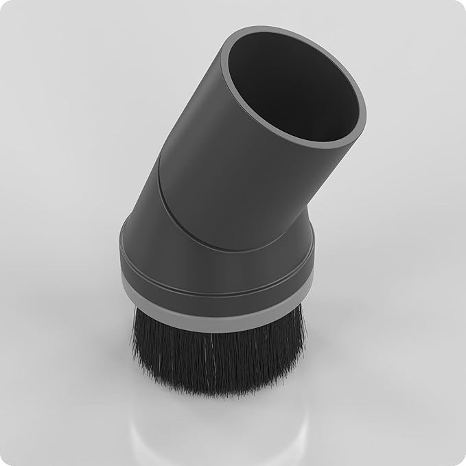 Furniture Brush Attachment Compatible with Miele Vacuums – Soft Horsehair Dusting Brush for C1, C2, C3, Compact & Classic Series – Vacuum Cleaner Accessory for Delicate Surfaces, Upholstery & Car