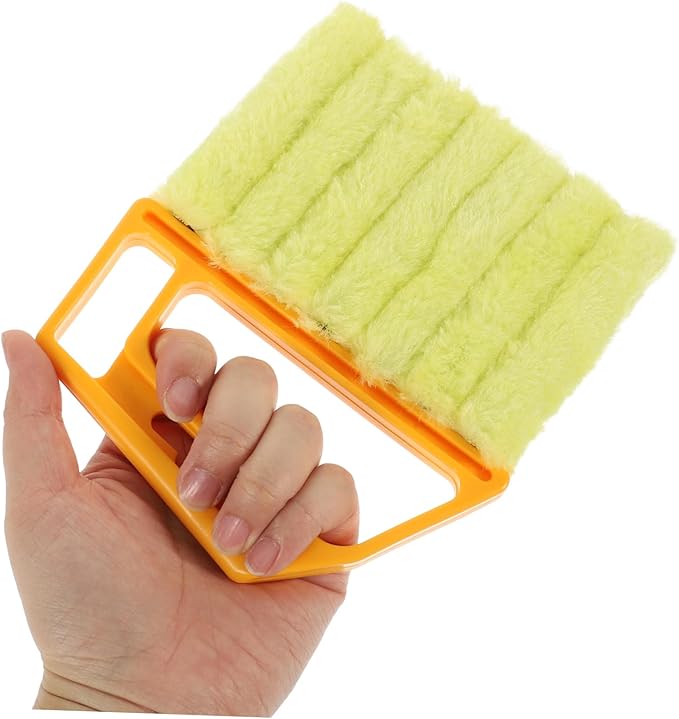 2pcs Blinds Cleaning Brush for Window and Home Use Versatile Pulley Brush for Blinds Lightweight and Reusable for Shutters Air Conditioners and More