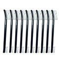 10 Nylon Brushes for Sneakers, Aquariums & Electronics – Non-Scratch, Includes Angled Brush for Bicycle Chains - Perfect for Tight Spaces - Car Detailing Nylon Brushes for Guns, Tiles & Car Interiors