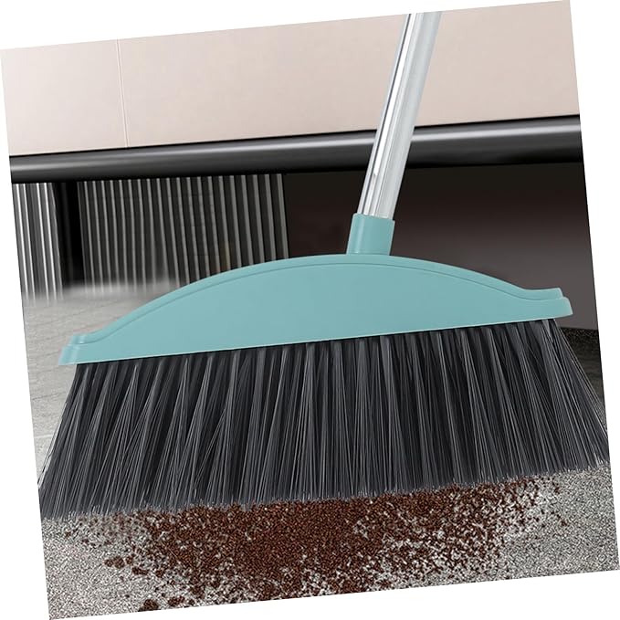 Heavy Duty Floor Cleaning Broom for Use Patio Sweeper with Handle for Efficient Cleaning for Household Pet Hair Removal