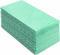 Reusable Cleaning Towels Handi Wipes Reusable Cloths Disposabel Dish Cloths Dish Towels Dry Handy Wipes Big Durable Absoebent 40 Count, Green