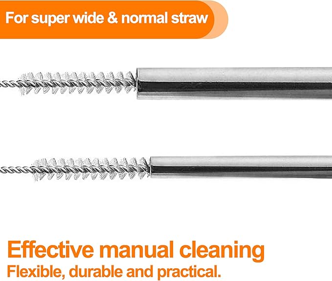 Straw Cleaner Brush Perfectly Fits For YETI, Straw Cleaner Brush For Tumbler Straws,Bendable And Flexible Straw Cleaner Compatible With Yeti,5PCS Straw Cleaner Brush Extra Long