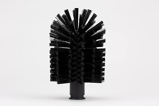 SPARTA Multi-Purpose Valve Brush Pipe Brush, Round Brush with Polyester Bristles, Color Coded for Commercial Cleaning, Kitchen, Restaurant, Bathroom, Plastic, 7.1 X 4 X 7.1 Inches, Black
