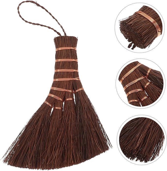 Cabilock Mini Hand Broom for Desk and Carpet Sweeper Short Broom Electric Cleaning Brush for Floor and Shower