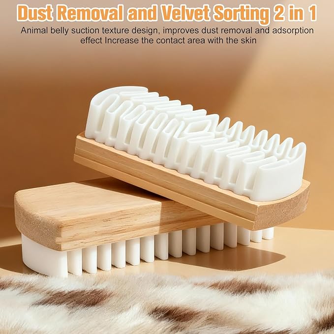 Suede Shoe Brush and Eraser,Rubber Shoe Brush, Shoe Brushs Eraser,Soft Suede Shoes Brushs Cleaner,Suede Cleaning Brush for Shoes,Bags,Jacket,Flocked & Matte Leather(2pcs