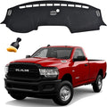 GZSH Dash Cover Mat fit for Dodge Ram 1500 2500 3500 2019-2026 with Dust Brush |Easy to Install| |Full Cover| Dodge Ram Dashboard Cover