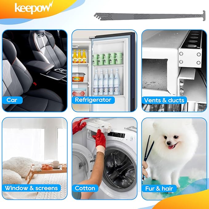 KEEPOW Replacement Carpet Cleaner Part Nozzle Cleaning Tool Compatible with Bissell ProHeat 2X Revolution Parts Series Models 1548, 1550, 1551, 15482, 15483, Parts# 1606433/160-6433, 1 Pack
