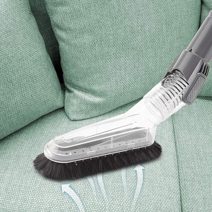 Fdit Soft Vacuum Dusting Brush 35mm-32mm Adapter for Cleaning Furniture Ceiling Vacuum Cleaner Attachments Multi-Angle Dust Brush
