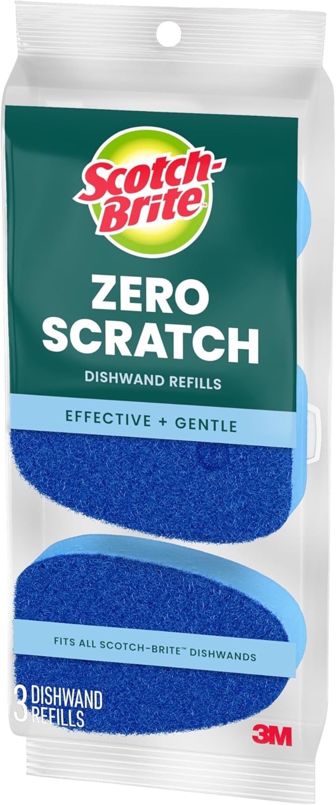 Scotch-Brite Non-Scratch Dishwand Refills, Fits All Scotch-Brite Dishwands, 21 Refills