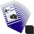 Outus 1500 Pcs Lens Cleaning Paper Tissue and 2 Double Sided Cleaning Cloth-Lens Cleaning Paper for Camera Lenses, Microscopes, Computer Screens, Magnifiers, Glasses