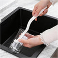 Dish Scrub Brushes with Handle for Kitchen，Small Cleaning Brush for Cup，Kitchen Sink，Blender，Crevice Cleaning Brush