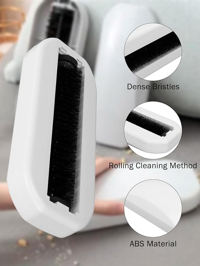 Table Crumb Sweeper, Manual Sweeper, Crumb Catcher, Reusable Handheld, for Servers, Floor, Carpet, Table, Bed